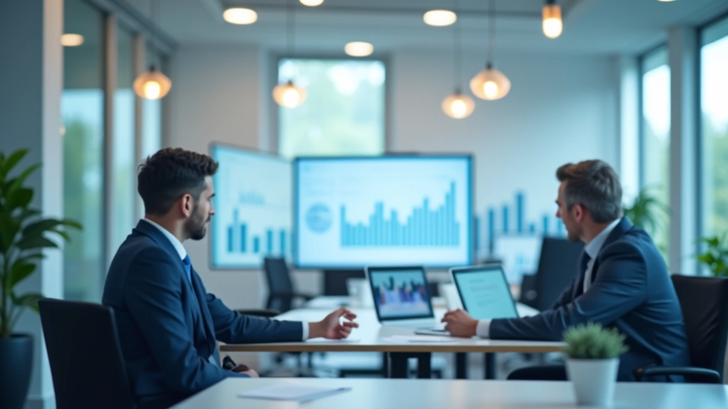 Demografische Analysen und wirtschaftliche Forschung in einem modernen Büro